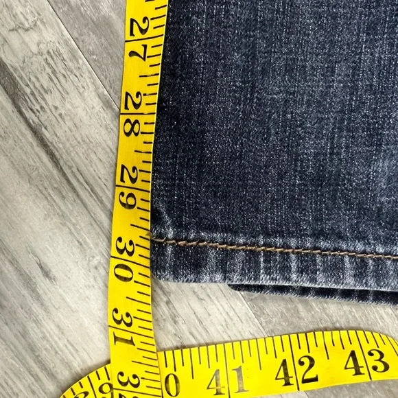 Seven7 Dark Wash Denim Straight Fit Jeans 36x30 - Picture 5 of 8